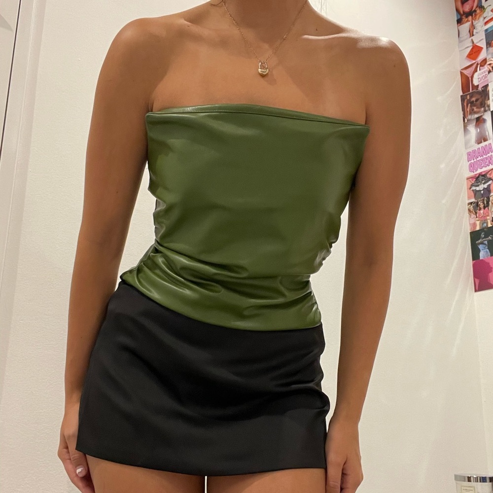 Green bodysuit
